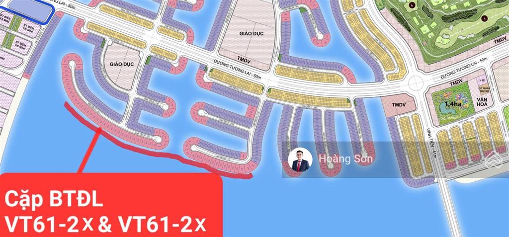 Biệt thự đơn lập vip mặt hồ lagoon 10km khu vịnh tiên, dt đất 418m2. hàng xóm tài phiệt, đẳng cấp