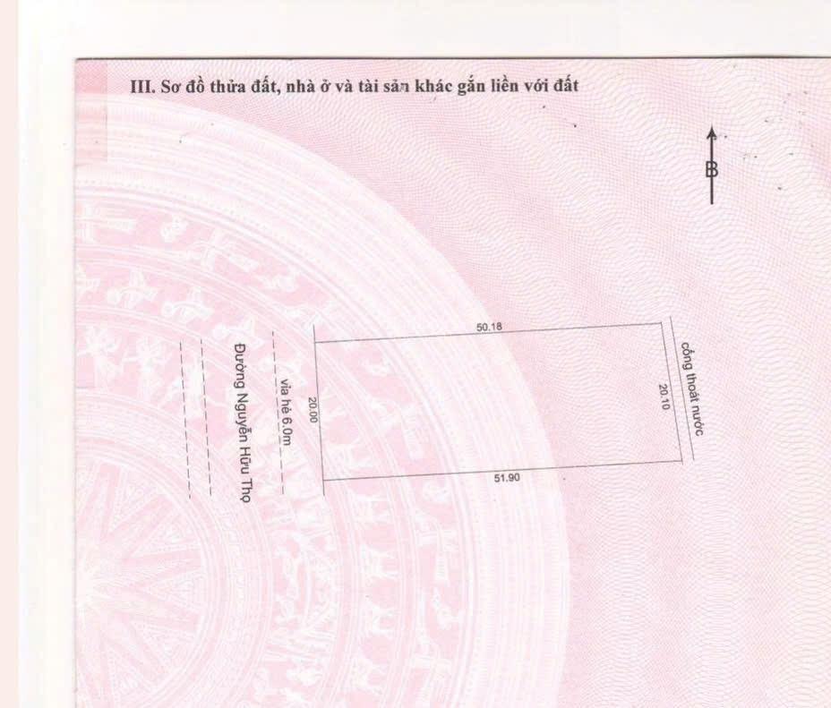 Bán đất odt 1.000m² mặt tiền nguyễn hữu thọ, đà nẵng   giá 110tr/m²  xây dựng ngay