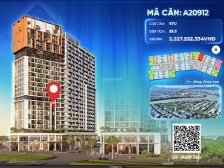 Căn studio tòa a2 view pháo hoa, giá 1.959 tỷ(ttnhanh), view về trung tâm thành phố, căn ngoại giao