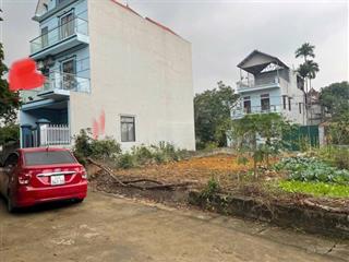 Bán đất tại xã hoàng văn thụ, chương mỹ, hà nội, 99m2 fun thổ cư, 2 mặt tiền rộng 5,7m. giá hơn 2ty