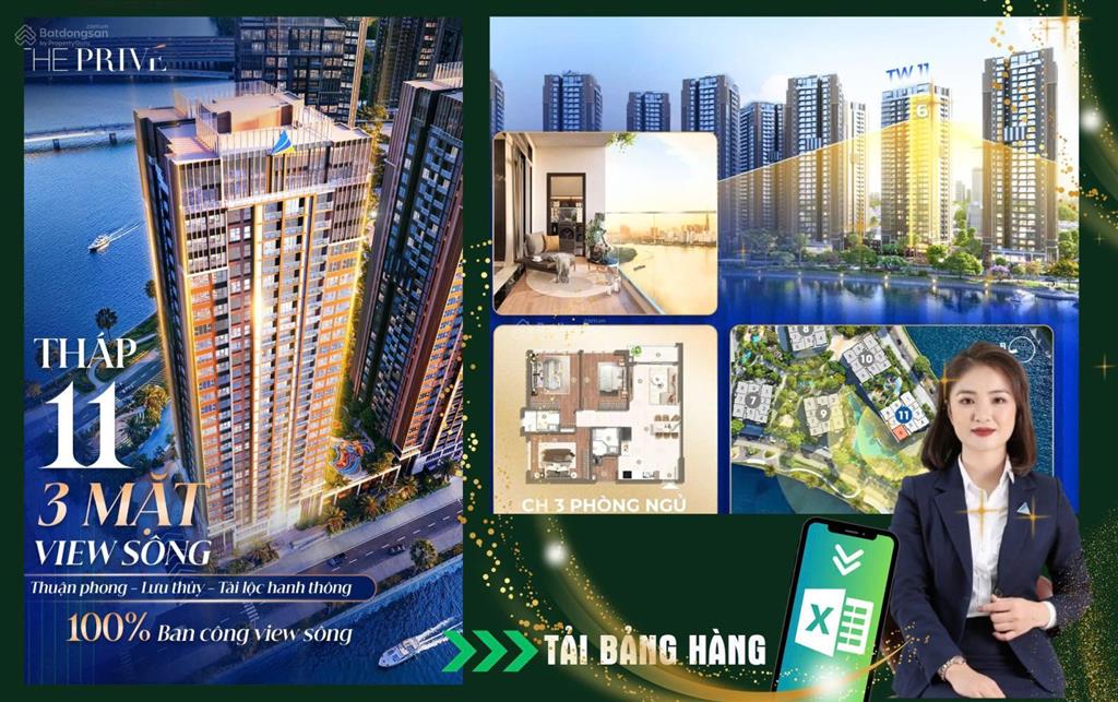 Cơ hội cuối the privé tháp 11  chuẩn boutique luxury giữa trung tâm, kích hoạt cơ hội từ 6,8%