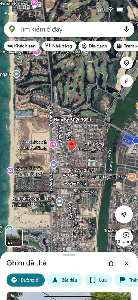 Hót! lô đất đường kim đồng khu tdc biển tân trà  sát fpt  ngũ hành sơn tp đn  giá chỉ 5ty**