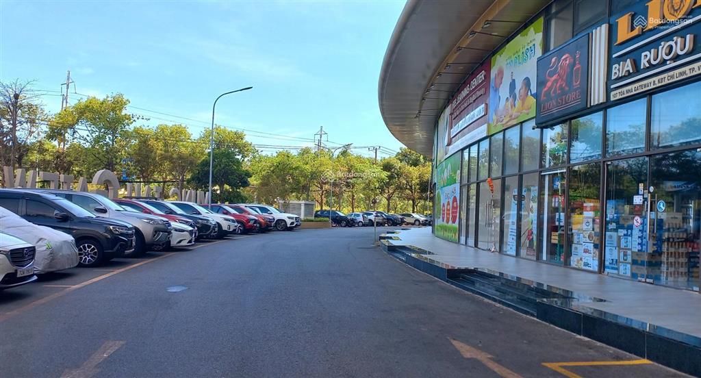 Bán căn hộ thương mại shophouse gateway diện tích 130.8m2 mặt tiền đường 3/2 và chí linh giá tốt
