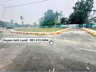 Lô góc đẹp đô thị hòa lạc 100m² full thổ cư sổ đỏ, hà nội