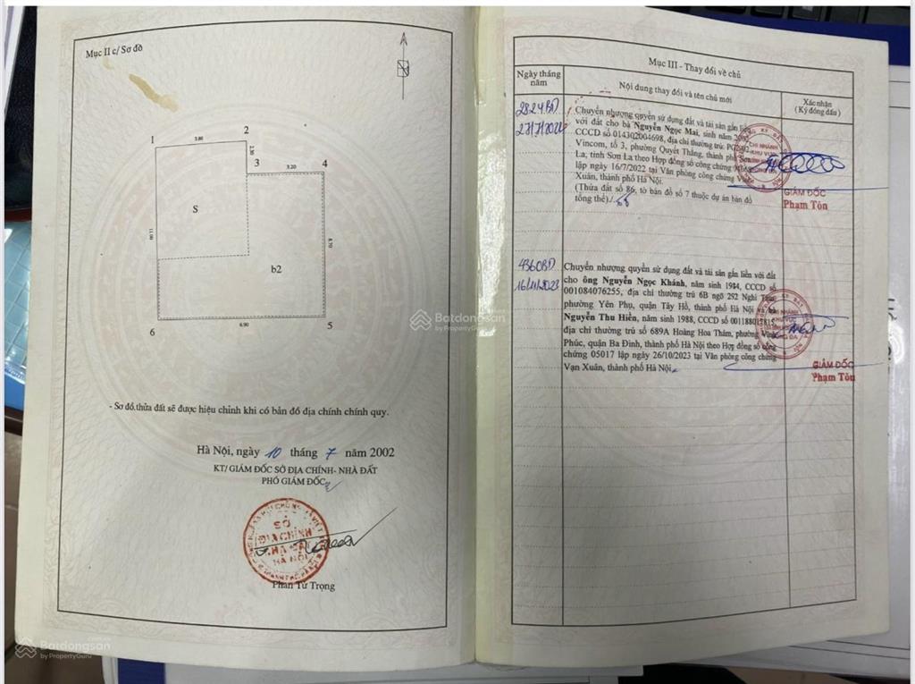 Chính chủ bán đất phố kim mã ba đình, mặt tiền 6m ngõ ba gác phù hợp xây chung cư nhà dòng tiền