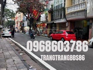 Mặt phố hàng cân  125m² lõi phố cổ  tài sản giá trị hiếm