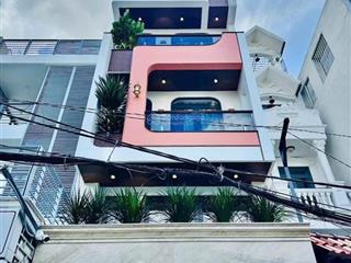 Gấp bán nhà 4 tầng gần cầu vượt hàng xanh ở điện biên phủ, phường 17, bình thạnh  giá 5 tỷ 995