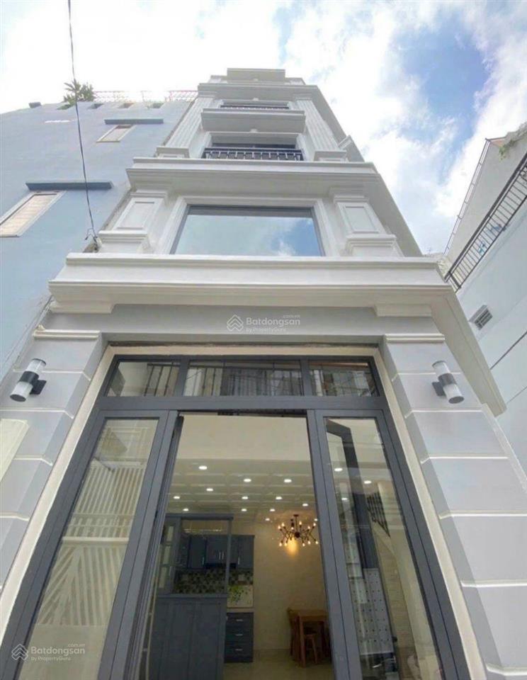 Nhà đẹp đón tết chỉ 7.8 tỷ 5 tầng 4pn hẻm xe hơi  36m2 hoàn công đủ  không lộ giới qh dân trí cao