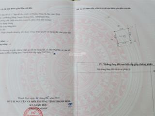 Chính chủ bán lô góc mặt đường ngọc đông  sát ubnd xã hoằng đông + đường thịnh đông + kđt sunrise