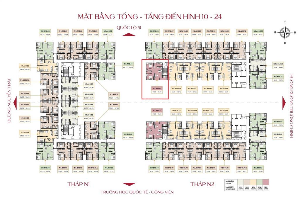 Căn góc 3pn dt 75m2 hướng đn gió mát maison grand phú mỹ. giá chỉ 3 tỷ.  0777 066 ***