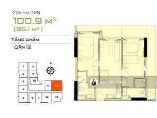 Bán căn hộ 2pn dt 100m2 view biển csj tower ngay mặt tiền thùy vân bãi sau vũng tàu.  0777 066 ***