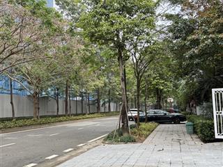 Bán biệt thự ciputra  mặt đường đôi đối diện noble  180m2 x 5t, 1 hầm  full nội thất đẹp  95 tỷ