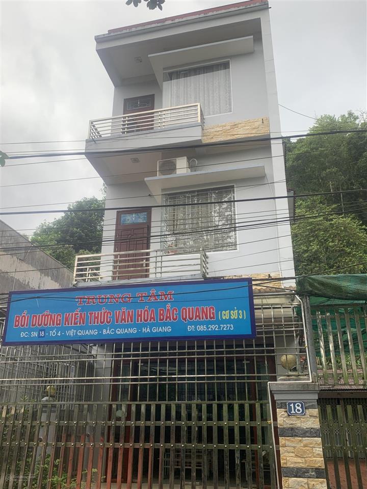 Chính chủ bán nhà đất tại tại thị trấn việt quang  bắc quang  hà giang