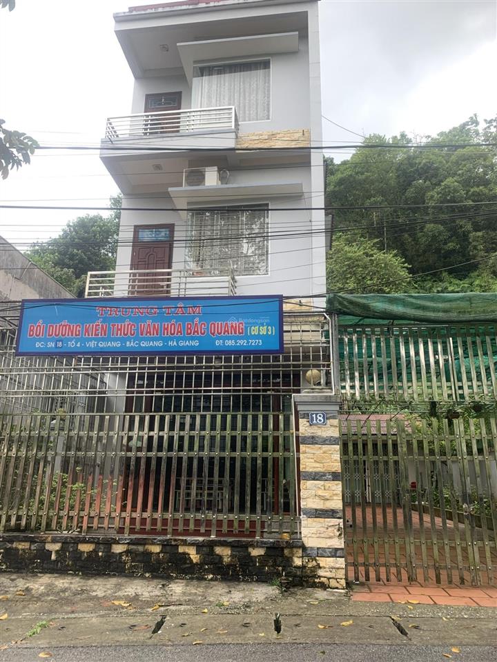 Chính chủ bán nhà đất tại tại thị trấn việt quang  bắc quang  hà giang