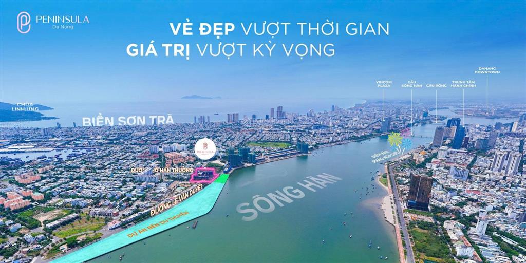 Hot! hiếm có 1 căn hộ peninsula  tầng 29  2pn  view sông hàn, pháo hoa  sổ hồng lâu dài