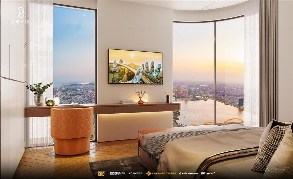 Hot! hiếm có 1 căn hộ peninsula  tầng 29  2pn  view sông hàn, pháo hoa  sổ hồng lâu dài