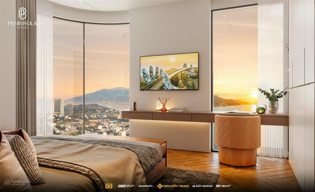 Hot! hiếm có 1 căn hộ peninsula  tầng 29  2pn  view sông hàn, pháo hoa  sổ hồng lâu dài