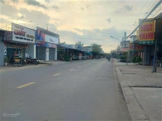 Bán đất mặt tiền ql57 khu phố 3, thị trấn mỏ cày, bến tre.