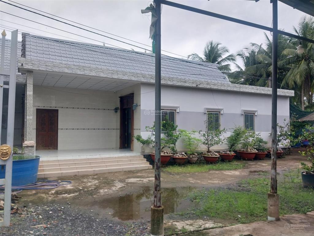 Bán nhà & đất mặt tiền huyện lộ 18 định thủy  mỏ cày nam  bến tre