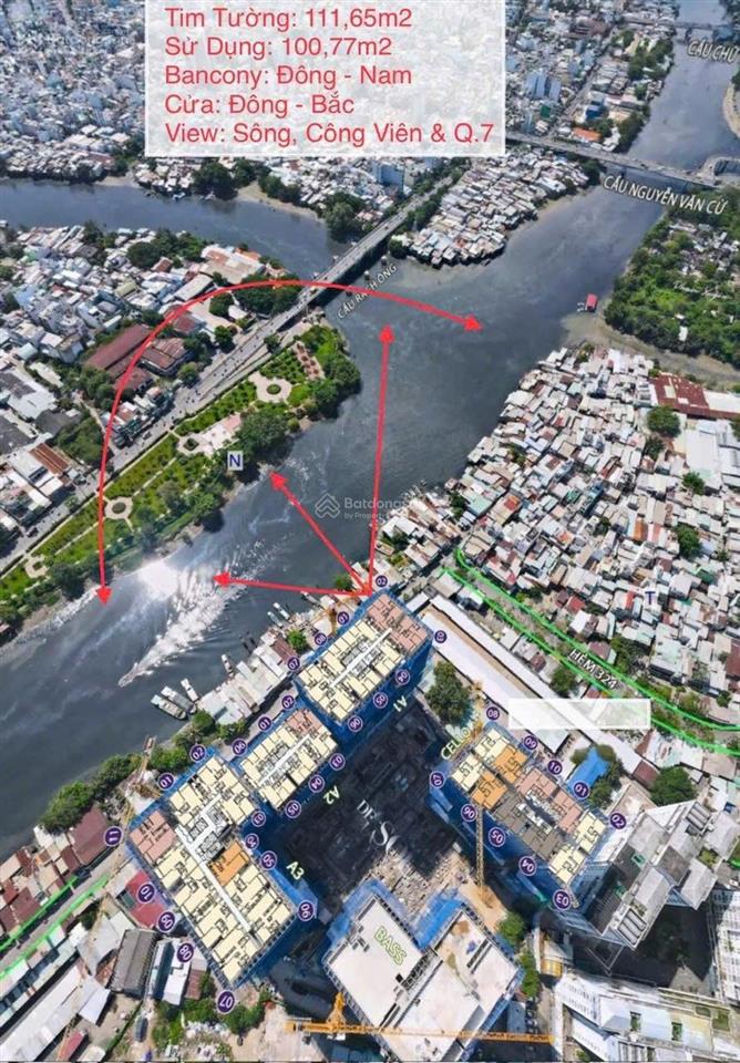 Bán 3pn delasol giá 14,5 tỷ all in view sông trực diện tầng cao mát   xem nhà 0836 414 ***