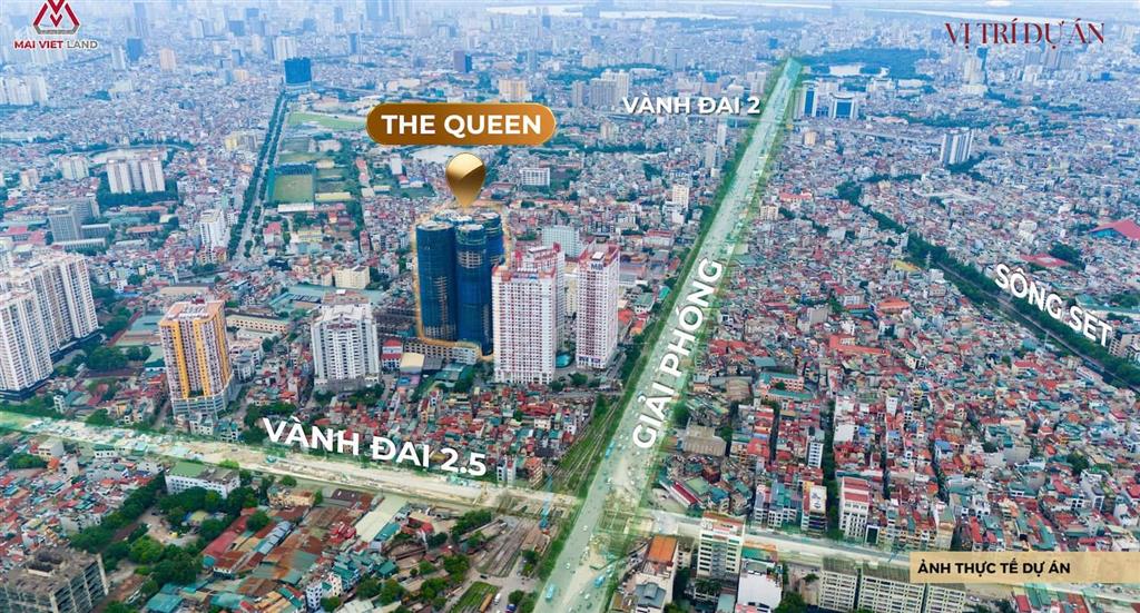 Căn 3 ngủ 8,9 tỷ, 102m2 the queen  chiết khấu 15% trực tiếp cđt