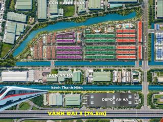 Bán đất nền ora park  dragon pearl, 1,5 tỷ, 70100m2 tại tl 10, đức hoà đông, long an. ck 11+