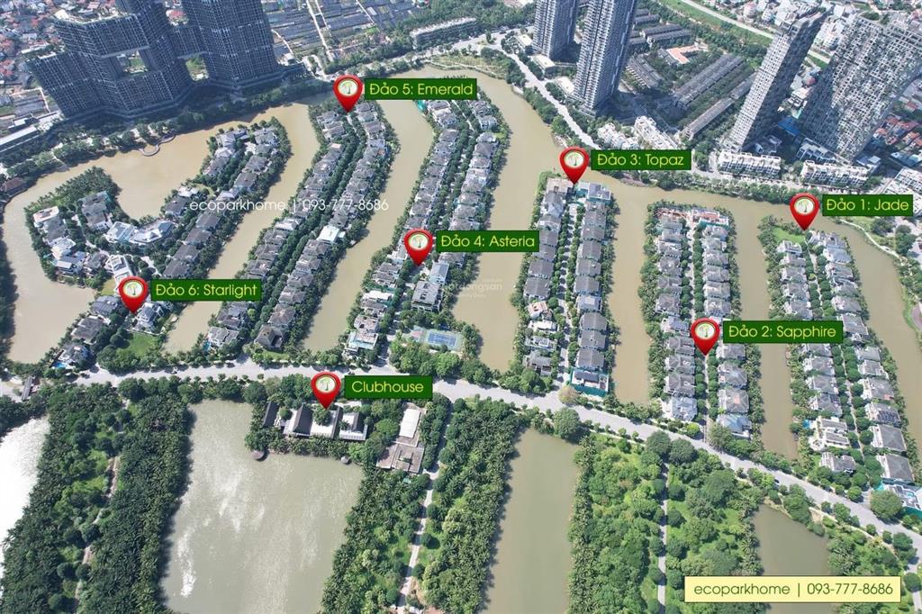 Cần cho thuê biệt thự đơn lập biệt thự đảo ecopark nhà mới tinh
