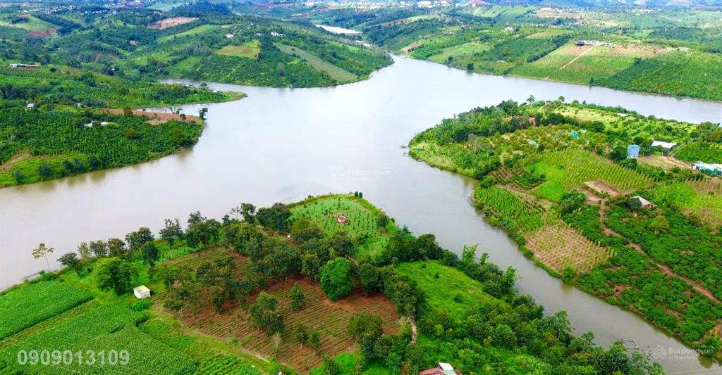Cần bán 2.6 hecta đất nghỉ dưỡng ôm 350m mặt hồ tự nhiên nâm n jang đã tách 13 cuốn sổ, giá 5.5 tỷ