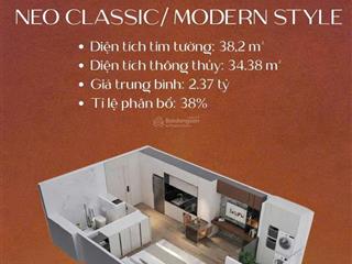 Căn 38m2, suất nội bộ giá rẻ nhất thị trường