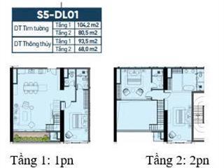 Giá f1 quỹ căn thưởng độc quyền căn hộ duplex, penhouse tại noble crystal tây hồ ciputra, 3pn 130m2