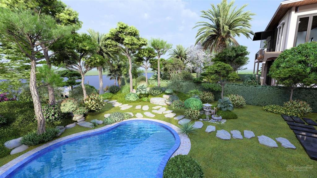 Bán 10 lô f0 đất nghỉ dưỡng tay chạm nước. dt 240  500m2. giá nhỉnh 1 tỷ. tại hồ đập cành, lạc sơn