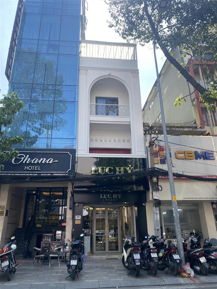 Hấp dẫn nhất quận 1 mt cô bắc quận 1 dt 4x11m nở hậu 6,7m 55m2 đất, 3 tầng kiên cố, giá 24,1 tỷ