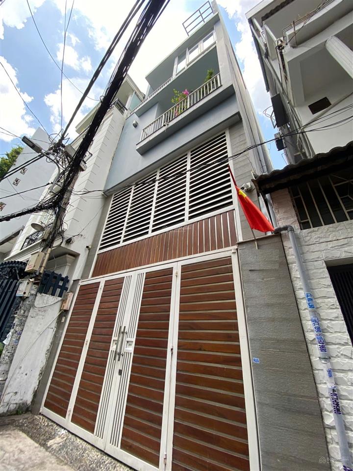 Ngang 5,5m, 60m2 đất, 4 tầng 4pn  hxh ngay tô hiến thành, quận 10. giá chỉ 9 tỷ