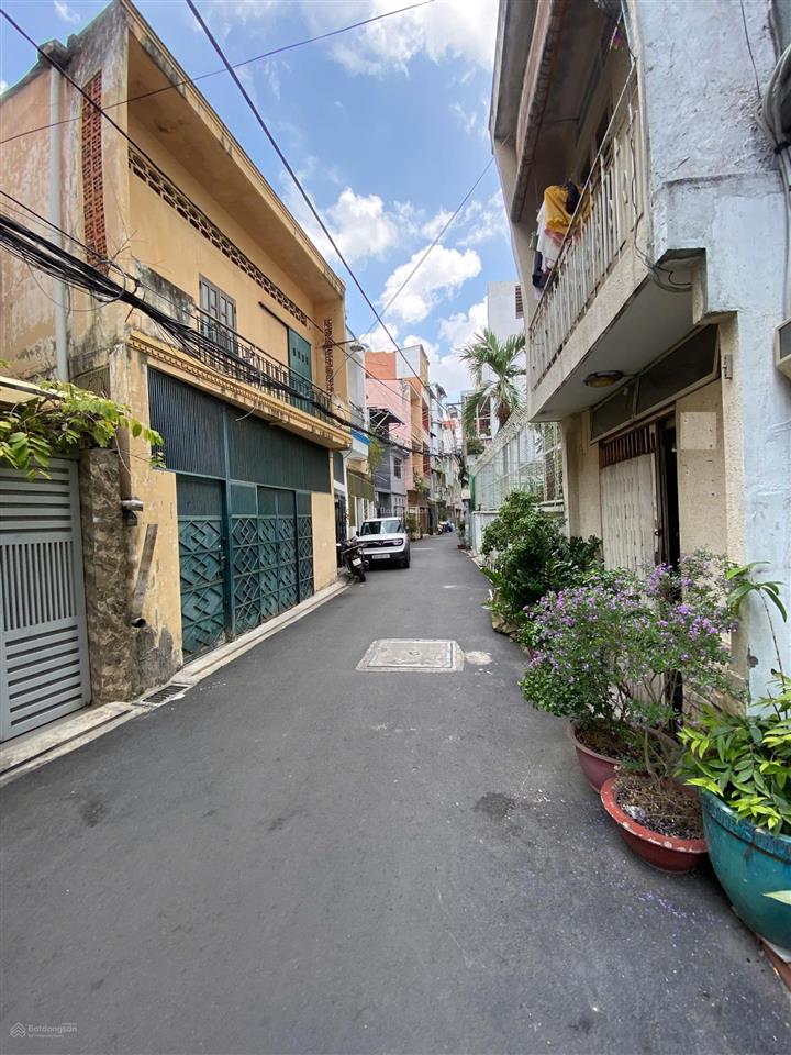 Ngang 5,5m, 60m2 đất, 4 tầng 4pn  hxh ngay tô hiến thành, quận 10. giá chỉ 9 tỷ