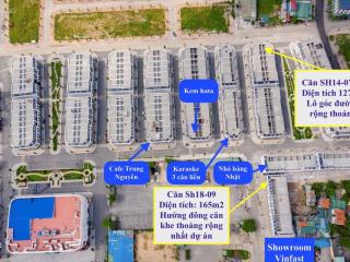 Bán căn shophouse rộng nhất vincom cẩm phả  quảng ninh