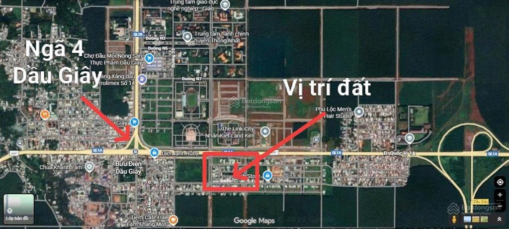 Bán đất nền biệt thự dầu giây có sổ hồng riêng, 16tr/m2.  0902 698 ***