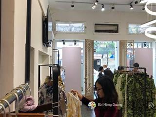 Cho thuê cửa hàng vị trí cực đẹp mặt phố phố huế  hoàn kiếm dt 77m2, mt 4m, thông sàn