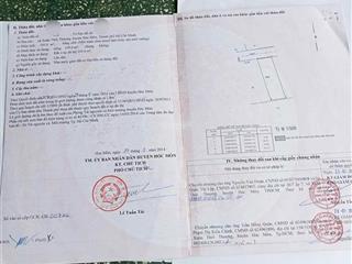 Kẹt quá bán gấp 195,6m2 đất ở hiện hữu đường phan văn hớn, xã bà điểm