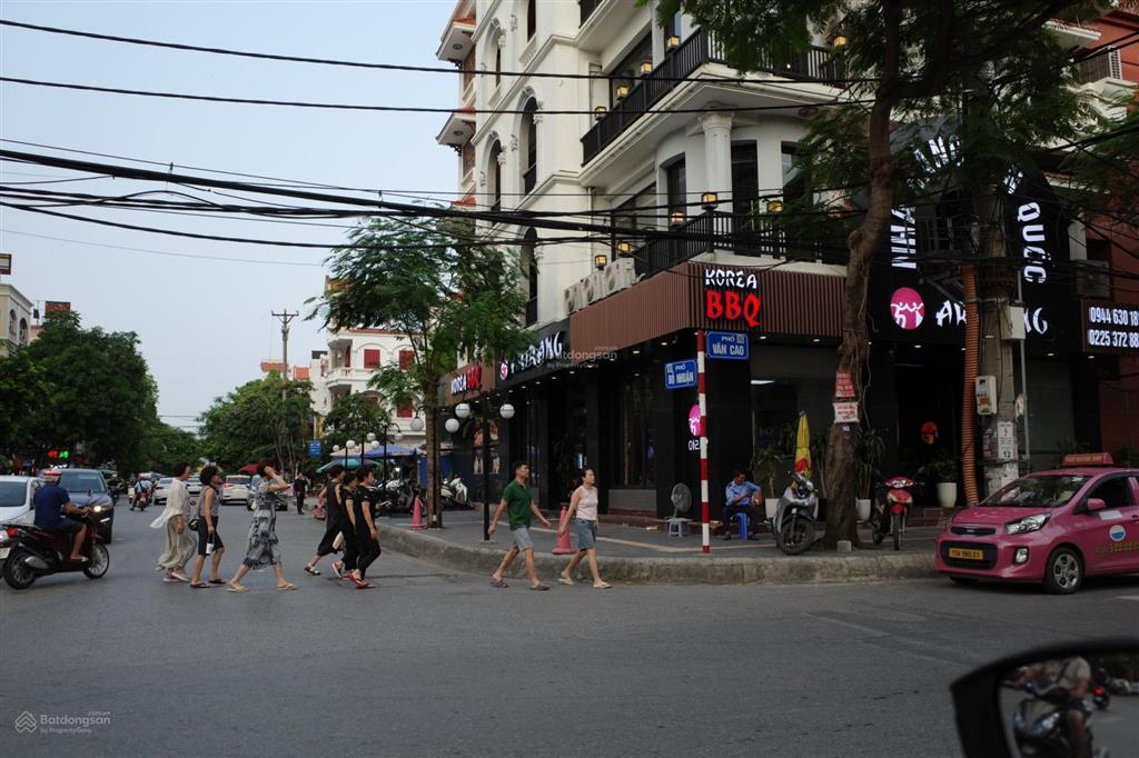 Siêu phẩm mặt tiền phố văn cao  180m2  ngang 9m  46.5 tỷ