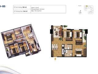 Quỹ căn ưu đãi nhất 60tr/m2 cđt. tt 1,8 tỷ căn 3pn  100m2. tặng ip7, vay 0%/12t, ck 6,5%