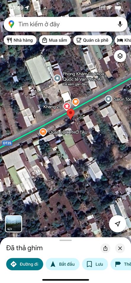 Chính chủ gửi bán lô đất 11m mặt tiền đt 769 nằm ở vị trí đắc địa đối diện phòng khám quốc tế