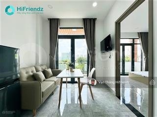 Căn 1pn ban công lớn có chỗ để ô tô  nhận pet  ngay an phú, q2  kế bên the estella, xa lộ hà nội