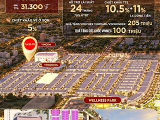 Liền kề tl4224x vinhomes wonder city mặt đường 24m kinh doanh sầm uất chính sách hấp dẫn có 102