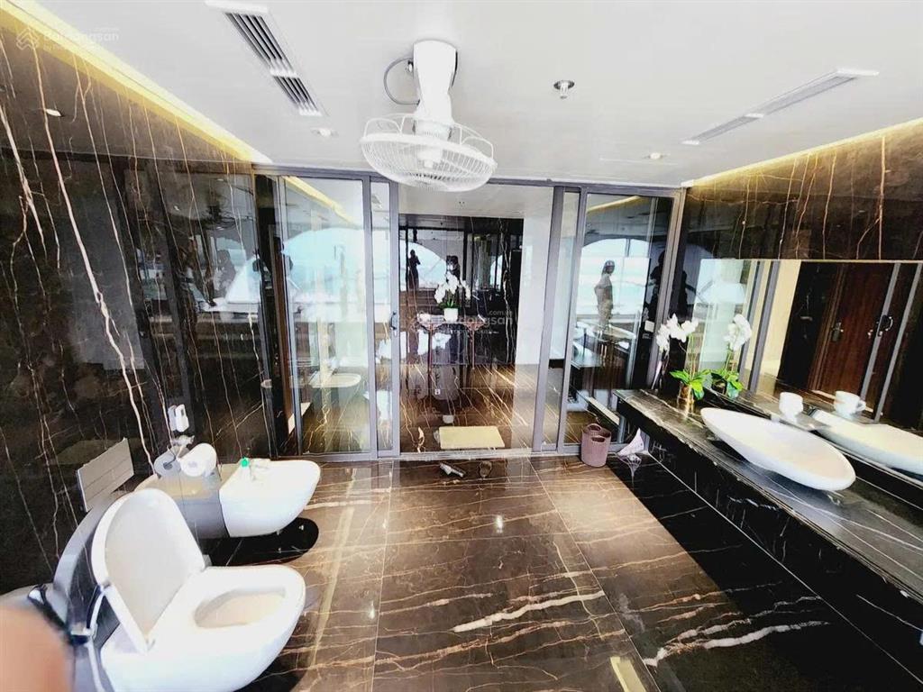 Bán penthouse 2 tầng mặt phố láng hạ 360m2, 5pn + 4wc, vip nhất tòa nhà view hồ hoàng cầu