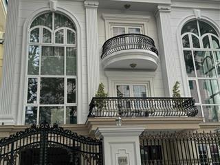 Bán biệt thự đơn lập lô góc 250m2, 4 tầng mặt tiền 36m phố nguyễn thị định, khu an sinh thượng lưu