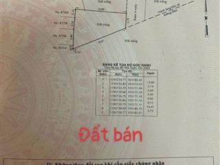 Chính chủ, bán đất 91,3m2, 100% thổ cư tại bình hưng hoà, bình tân. giá rẻ chỉ 46tr/m2