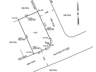 Bán lô đất căn góc 2 mặt tiền xe hơi tránh nhau chỉ hơn 60tr/m2 vành đai 2 tp hcm