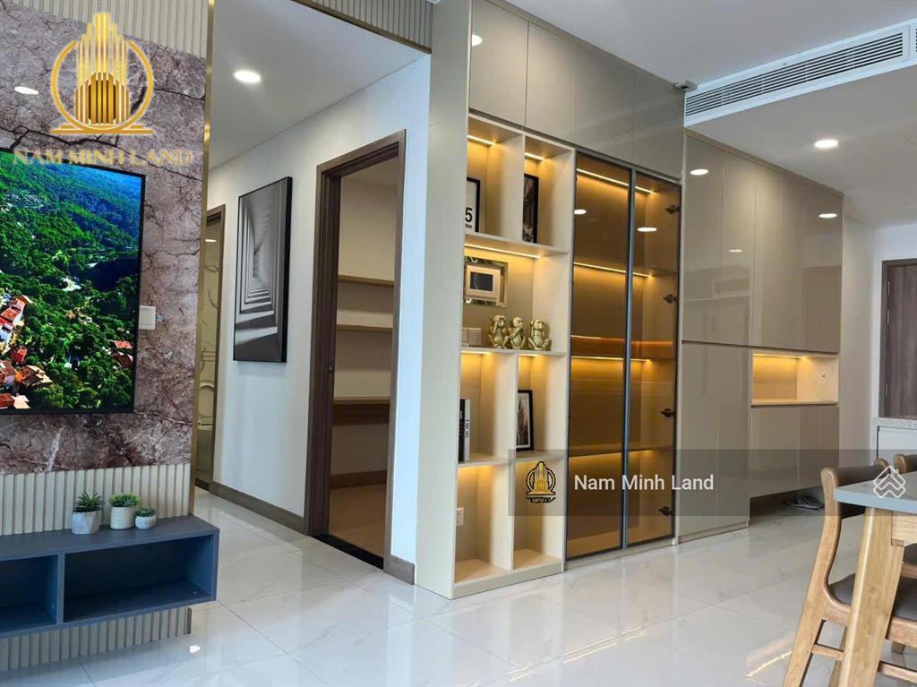 Phòng kinh doanh cho thuê căn hộ sunwah pearl 2 pn+1, tầng cao, view sông sài gòn + view pháo hoa