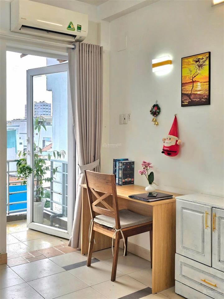 Studio ban công  máy giặt riêng  sát chợ bà chiểu, giáp phú nhuận