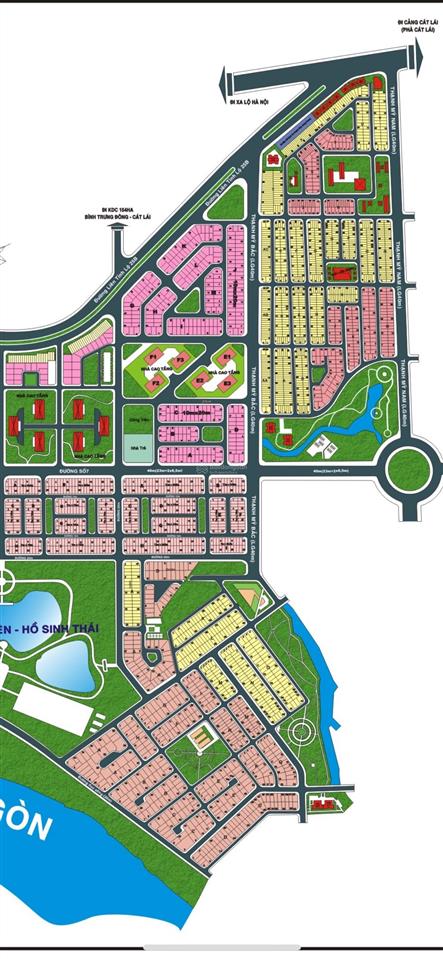 Bán đất dự án công nghệ sài gòn phường thạnh mỹ lợi quận 2